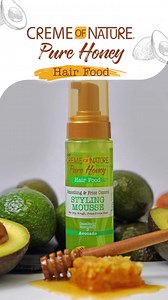 11K views · 51 reactions | Creme of Nature's Pure Honey Hair Food...