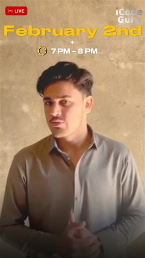 𝗔𝗿𝗲 𝘆𝗼𝘂 𝗹𝗼𝗼𝗸𝗶𝗻𝗴 𝗳𝗼𝗿 𝗮 𝗙𝗥𝗘𝗘 𝘄𝗮𝘆 𝘁𝗼 𝗺𝗮𝘀𝘁𝗲𝗿 𝗔𝗱𝘃𝗮𝗻𝗰𝗲𝗱 𝗗𝗦𝗔 & 𝗟𝗲𝗲𝘁𝗖𝗼𝗱𝗲? 👀 iCodeGuru is opening doors to FREE elite-level learning 💥 Presenting Advanced DSA & LeetCode Bootcamp — designed to take you from confused to cracked 💻✨ 📌 What’s inside the bootcamp? ✔️ Advanced Data Structures & Algorithms ✔️ LeetCode problem-solving strategies ✔️ Coding logic & optimization techniques ✔️ Interview-oriented problem practice ✔️ Real guidance from experienced