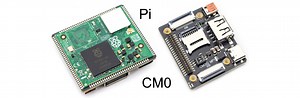 The Raspberry Pi CM0 module is seen in new commercial products
