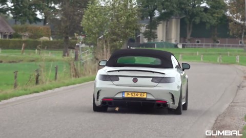 BRABUS Rocket 800 S63 AMG Convertible Sounds