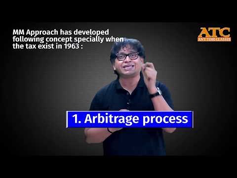 Arbitrage Process of Capital Structure,MM Approach: Modigliani Miller MM Approach & Meaning, in FM
