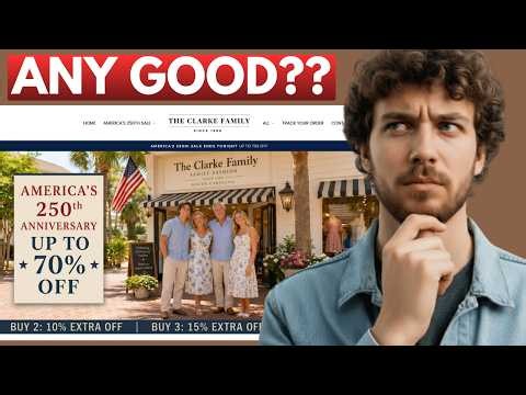The Clarke Family Clothing Review | Hidden Red Flags Exposed
