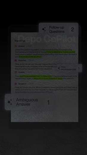 You get one shot at a deposition—make it count. Depo CoPilot ensures you do. | Filevine