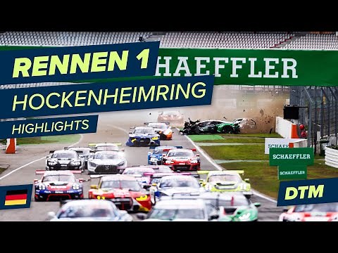 Horror-Crashs im Saisonfinale | Highlights DTM Race 1 - Hockenheimring | DTM 2022