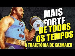 O MAIS FORTE DE TODOS OS TEMPOS Treinando com Bill Kazmaier