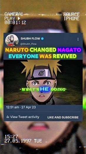Nagato Revives Everyone #shorts #trending #viral #naruto #nagato #warzone
