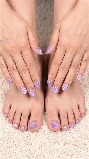 Hands & Feet | Nail Extension Set | Cateye Nail Art | Natural Nail Look #artist #art
