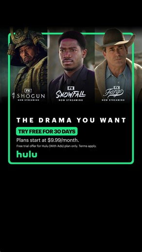 Boost your streaming lineup with the Disney , Hulu Bundle (both with ads) for $2.99/month for 4 months. Ends 3/30/25. | Hulu