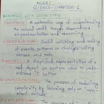 CBSE Class 9 Science Chapter-1 Exploration Question Answer New Syllabus 2026-2027