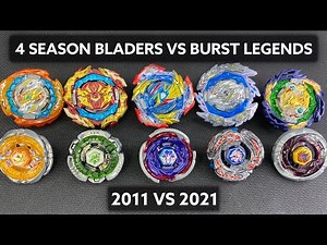 4 SEASON BLADERS vs DYNAMITE BATTLE LEGENDS | CROSSGEN | Beyblade Metal Fight 4D vs Beyblade Burst!