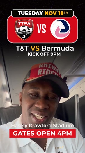 5.6K views · 68 reactions | The Red, White and Black stands strong. TKR backing the team to get it done vs Jamaica tonight. | Trinidad & Tobago Football Association | Facebook