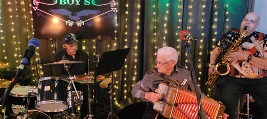 WILFRID FORTIN a L.accordeon...à la SALLE GODBOUT DE EDSMUNSTON..LE 12 OCTOBRE 2025... | Georges Émile Fortin