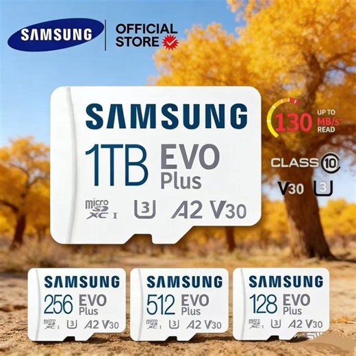 Mini High Speed Local with Adapte COD Samsung PRO PLUS EVO Original TF Memory Card Micro SD 8GB 16GB 32GB 64GB 128GB 256GB 512GB 1TB U3 A1 V30 XC for 4K Video Mobile Phone Tablet CCTV Dashcam Camera Computer | Lazada PH