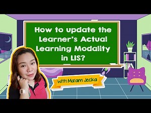 How to update the Learner's Actual Learning Modality in LIS?