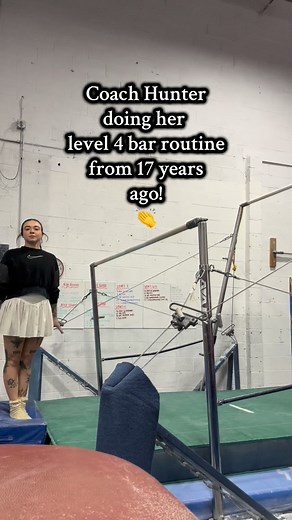 7.4K views · 14 reactions | We got a throwback for your tuesday!!!! Our Coach Hunter doing her level 4 bar routine from 17 years ago!!! Crazy how times have changed! • #gymnastics #bars #fronthipcircle #backhipcircle #gymnasticsfun #hardworkpaysoff #gymnasticslife #winwithrebounders #reboundersgymnastics | Rebounders Gymnastics | Facebook
