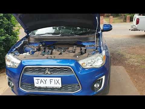 2015 Mitsubishi ASX Head Light Bulb Replacement