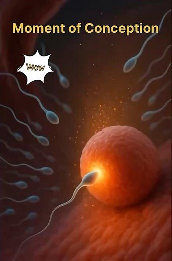 Moment of Conception: How a Sperm Penetrates the Egg
