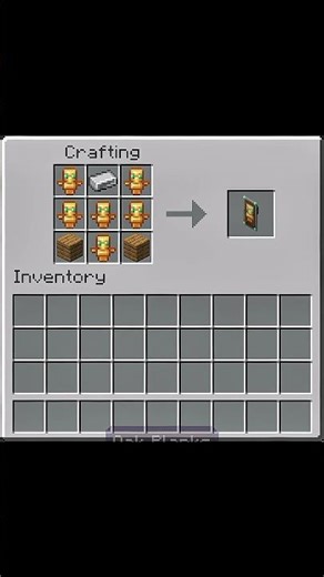 crafting totem shield moment #minecraft #shorts #youtube