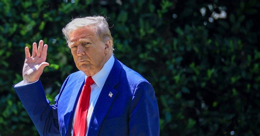 Trump puts market struggles on Biden as economy shrinks under his watch