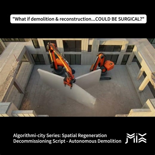 ALGORITHMI-CITY: The Decommissioning Script (Autonomous Demolition) | Spatial Regeneration