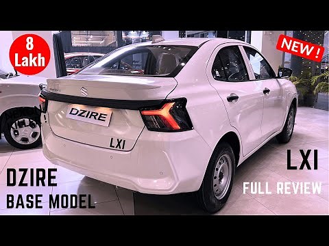 2025 Maruti Suzuki Dzire LXI Base Model - On-Road Price, Features, Interiors | Maruti Dzire LXI 2024