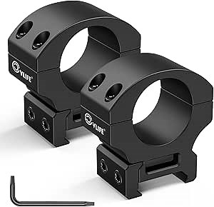 CVLIFE Precision 1 Inch Scope Rings Scope Mount - 2 Pieces