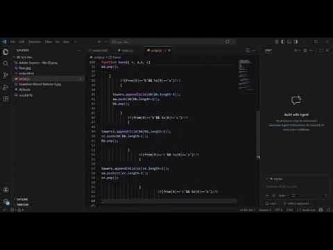 Satisfying Coding: Tower of Hanoi using HTML/CSS/JS