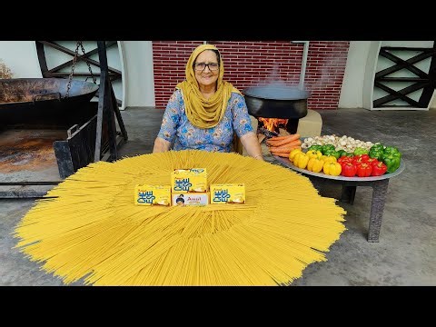 SPAGHETTI 😋 | Creamy Spaghetti Recipe | Veg Village food