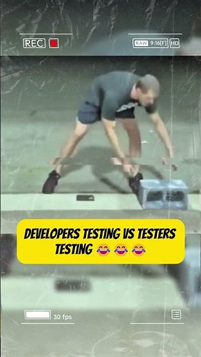 Developers Testing vs Testers Testing