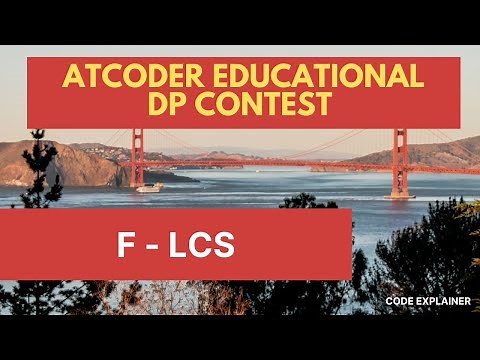 F - LCS || Atcoder Educational DP Contest || [ C++ SOLUTION ]