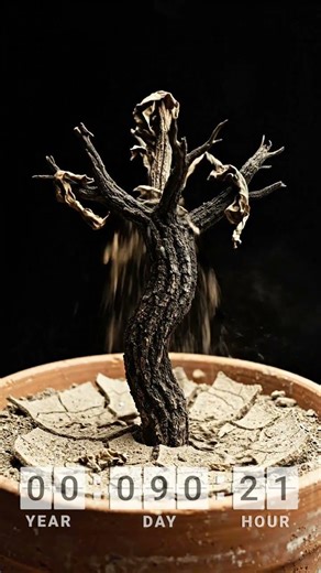 This Tree Grew… Then Died Standing | Dead Vlei Timelapse