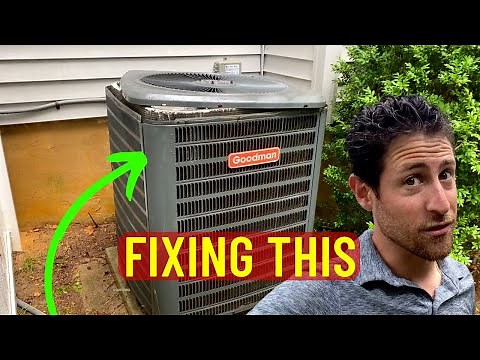 Our Air Conditioner Broke - Fixing Our Goodman Air Conditioner