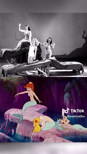 Mermaid Lagoon Live-Action References for Walt Disney’s ‘Peter Pan’ (1953) 🧜🏻‍♀️ It’s the 70th Anniversary of ‘Peter Pan,’ and today we celebrate the one even I would repeatedly rewind oh VHS: the Mermaids in Mermaid Lagoon! Margaret Kerry, who also modeled for Tinker Bell, Connie Hilton and June Foray modeled for the redhead, blonde and brunette mermaids respectively tying their legs together instead of wearing mermaid tails. Their aesthetic is unmatched and I really look forward to seeing th