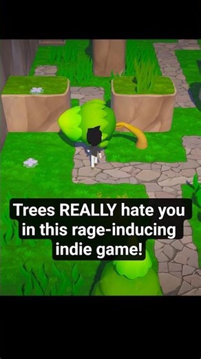 The trees are REALLY out to get you in rage-inducing indie game, Trees Hate You! #gaming