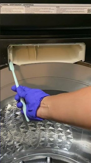 How to REALLY Deep Clean Your Top Loading Washing Machine #cleaningmotivation #deepcleaning #shorts