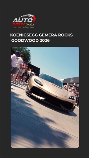 Koenigsegg Gemera Steals the Show at Goodwood Festival of Speed 2026 | 2,300 HP Mega GT