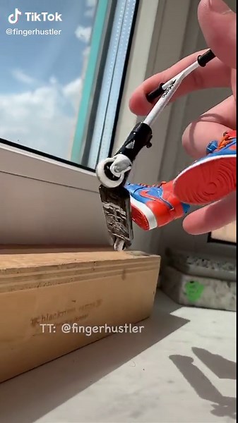 Mini Finger Scooter: Tricks, Miniature Sneakers, and More!