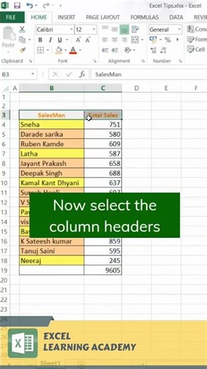 Subtotal function in excel