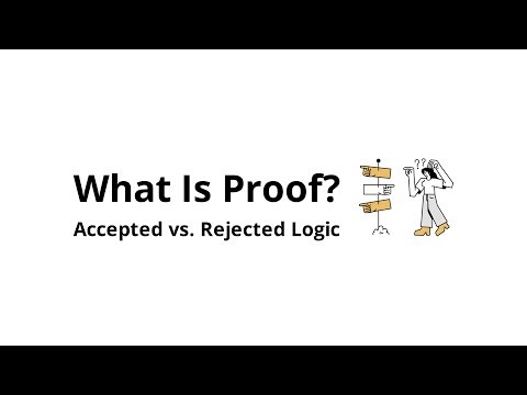 What Counts as Proof (and What Gets Rejected)?