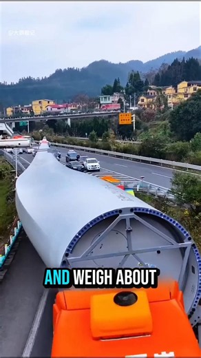 Moving a 70-Meter Wind Turbine Blade Is a Real-Life Mission!