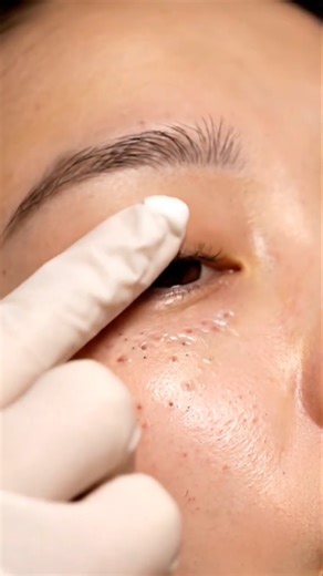 Triggers Only! ASMR Vacuum Suction on Upper Cheek | Peach Fuzz & Sebum Pops #asmr #satisfying #relax