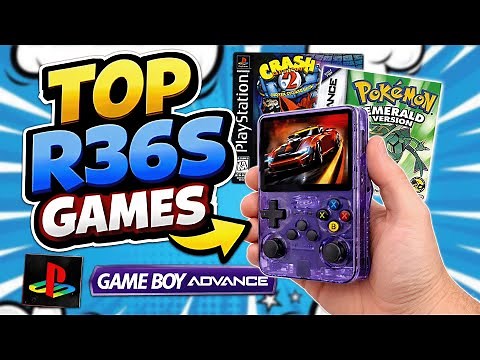 R36S Handheld – Top 8 Games You NEED to Play (PS1, GBA, Arcade & More!)
