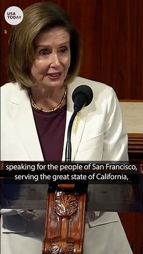 Speaker Nancy Pelosi steps down from role as leader of House Democrats | USA TODAY #Shorts