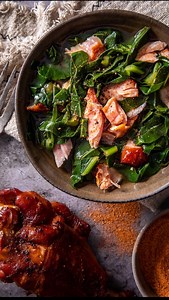 85K views · 1.4K reactions | My Grandmother mixed collards and cabbage often. It’s now one of my fave ways to enjoy the meal - with smoked turkey and watermelon chow chow! | DariusCooks | Facebook