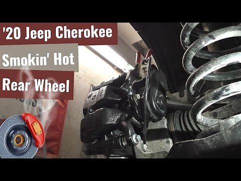'20 Jeep Cherokee Rear Caliper Replacement