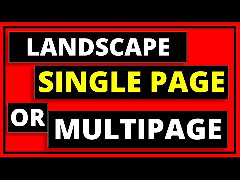 How To Make a Single Page Landscape In Google Docs - [ ✅ SOLVED ]