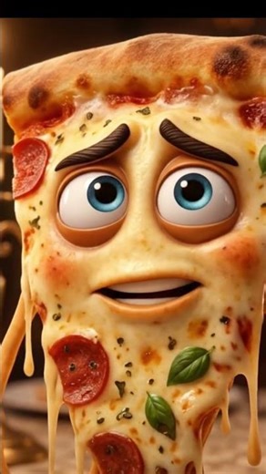 Pizza 🍕 ki love story😱#shorts #youtubeshorts#shortsfeed#talkingobjects#3danimation#trending#viral#ai