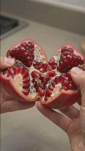 Stop struggling to open a pomegranate! 🍎✨ Learn the easiest, fastest, and mess-free way to remove