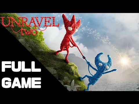 Unravel Two Walkthrough Gameplay Full Game {1080p 60fps PS4 PRO} No commentary