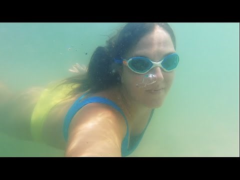 Swimming Underwater in Ocean in Florida